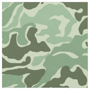 Green Camo Military Fabric Stof