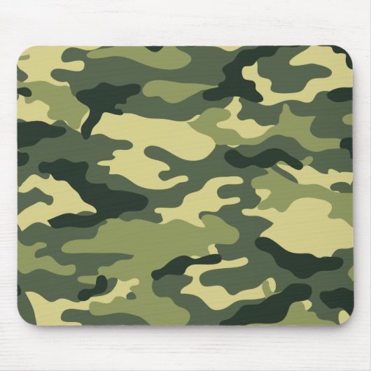 GREEN CAMO MUISMAT (Voorkant)