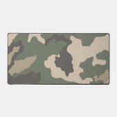 Green Camo Pattern Bureaumat (Voorkant)