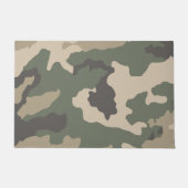 Green Camo Pattern Deurmat (Voorkant)