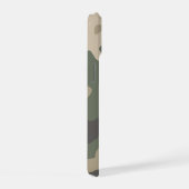 Green Camo Pattern iPhone 15 Hoesje (Rechterkant)