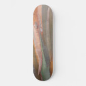 Green Camo Tree Bark Skateboard (Voorkant)