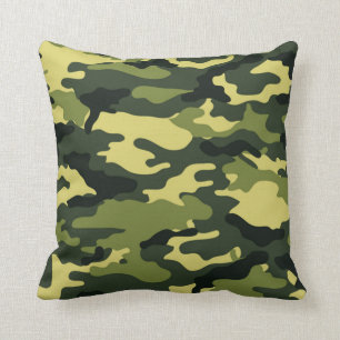 Green camouflage American MoJo Pillow Kussen