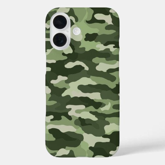 Green Camouflage Case-Mate iPhone Case (Achterkant)