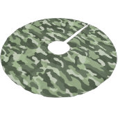 Green Camouflage Kerstboom Rok (Gekanteld)