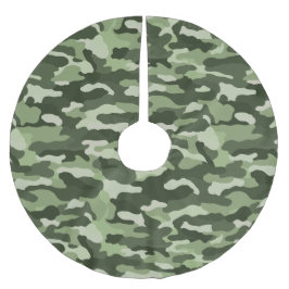 Green Camouflage Kerstboom Rok