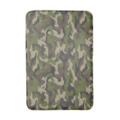 Green Camouflage Pattern Badmat (Voorkant Verticaal)
