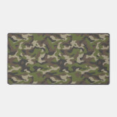 Green Camouflage Pattern Bureaumat (Voorkant)