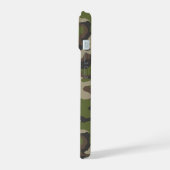 Green Camouflage Pattern iPhone 15 Hoesje (Linkerkant)