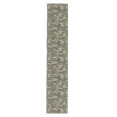 Green Camouflage Pattern Medium Tafelloper (Voorkant)