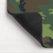 Green Camouflage Pattern Muismat (Hoek)
