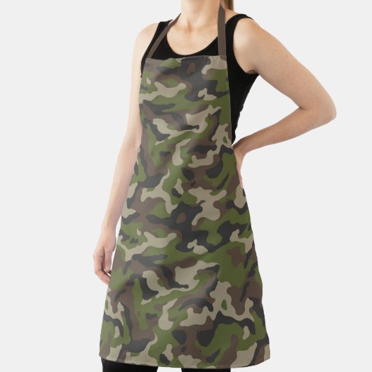 Green Camouflage Pattern Schort (Insitu)