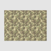 Green Camouflage Pattern Tissuepapier (Voorkant)