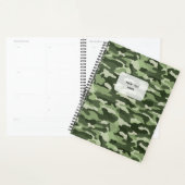 Green Camouflage Planner (Display)