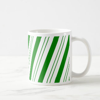 Green CandyCane Koffiemok