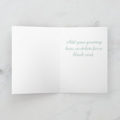 Green Carnation Kaart (Binnen)