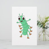 Green Caterstone Briefpapier (Staand voorkant)