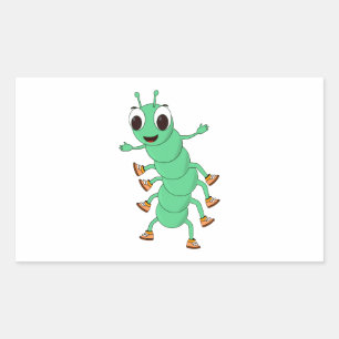 Green Caterstone Rechthoekige Sticker