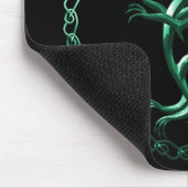 Green Celtic Dragon Muismat (Hoek)