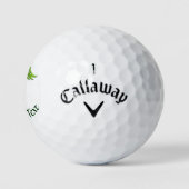 Green Celtic Knot Caduceus Golfballen (Logo)