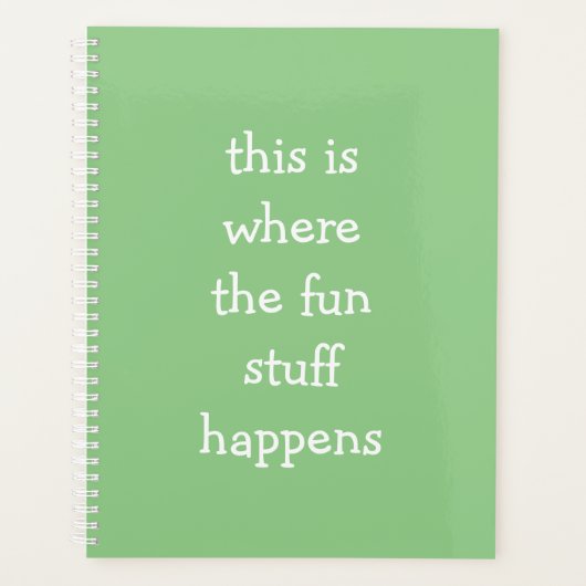 Green C'est là que les choses amusantes se passe p (Devant)