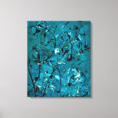 Green Chaos Canvas Afdruk (Voorkant)