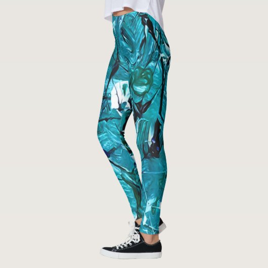 Green Chaos Leggings (Links)