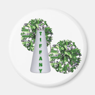 Green Cheerleader Magnet Magneet