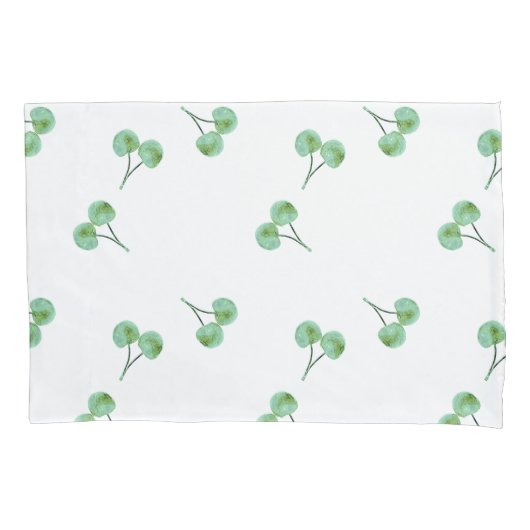 Green Cherry Kussensloop (Voorkant)