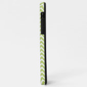 Green Chevron coque iphone personnalisé (Dos/Gauche)