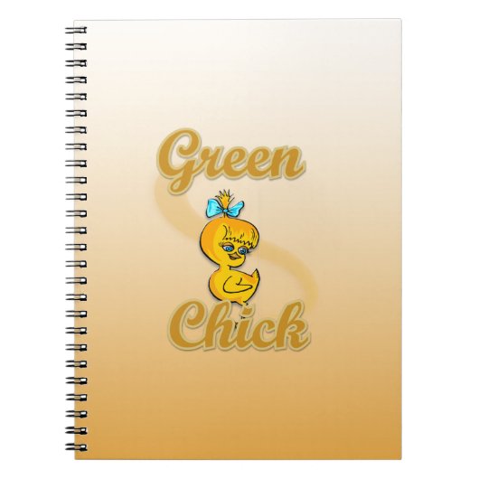 Green Chick Notitieboek (Voorkant)