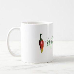 Green Chili Peppers op maat Koffiemok