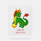 Green Chinese Dragon (Recto)