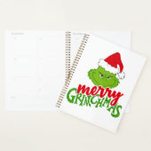 Green Christmas Creature with Winter Elements  (Devant avec enveloppe)
