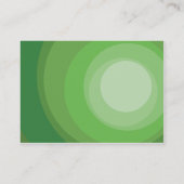 Green Circle Shades - Chubby Visitekaartje (Achterkant)
