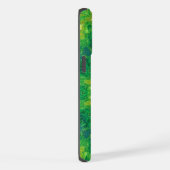 Green Circular Pattern Phone Case (Côté droit)