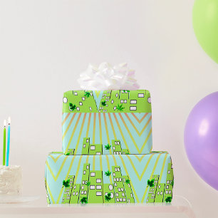 Green City Cadeaupapier
