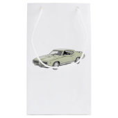 Green Classic Pontiac GTO 1969, rechter Klein Cadeauzakje (Achterkant)