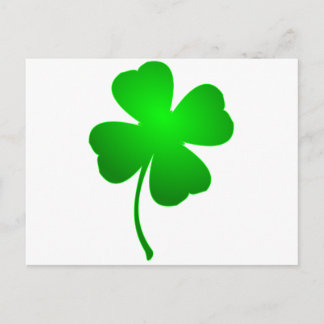 Green Clover Briefkaart
