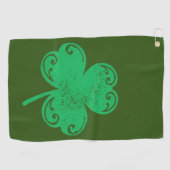 Green Clover Golfhanddoek (Horizontaal)