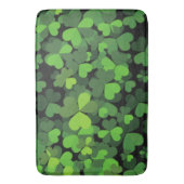 Green Clovers, Lucky Clovers, Saint Patrick's Day Badmat (Voorkant Verticaal)
