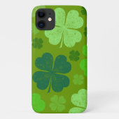 Green Clovers, Lucky Clovers, Saint Patrick's Day Case-Mate iPhone Case (Achterkant)