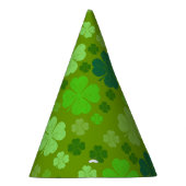 Green Clovers, Lucky Clovers, Saint Patrick's Day Feesthoedjes (Rechts)