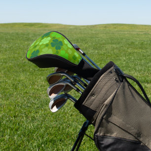 Green Clovers, Lucky Clovers, Saint Patrick's Day Golfheadcover