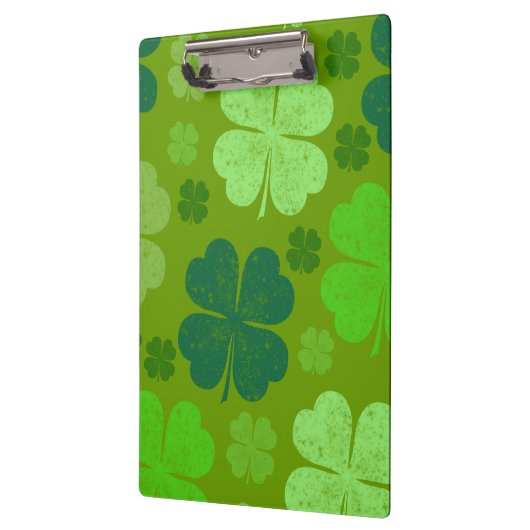 Green Clovers, Lucky Clovers, Saint Patrick's Day Klembord (Links)