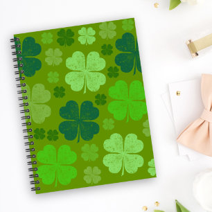Green Clovers, Lucky Clovers, Saint Patrick's Day Planner