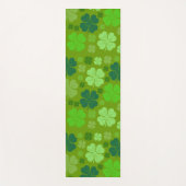 Green Clovers, Lucky Clovers, Saint Patrick's Day Yogamat (Voorkant)