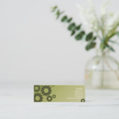 Green Cogs - Skinny Mini Visitekaartje (Staand voorkant)