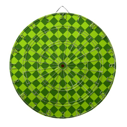 Green Combination Diamond Pattern van STaylor Dartbord (Voorkant)