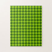 Green Combination Diamond Pattern van STaylor Legpuzzel (Verticaal)